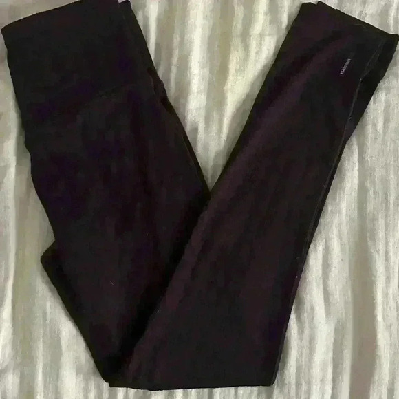 Deep maroon mondetta leggings - Picture 2 of 4